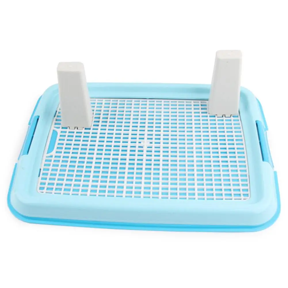 

TPFOCUS Portable Mesh Pet Toilet Column Dog Cat Toilet Lattice Potty Toilet Pee Training Toilet Accessories 1pcs White
