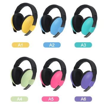

1pcs Adjustable Baby Ears Hearing Protection Headphone Ears Safety Noise Reduction Headphone Ear Protector 6 colors