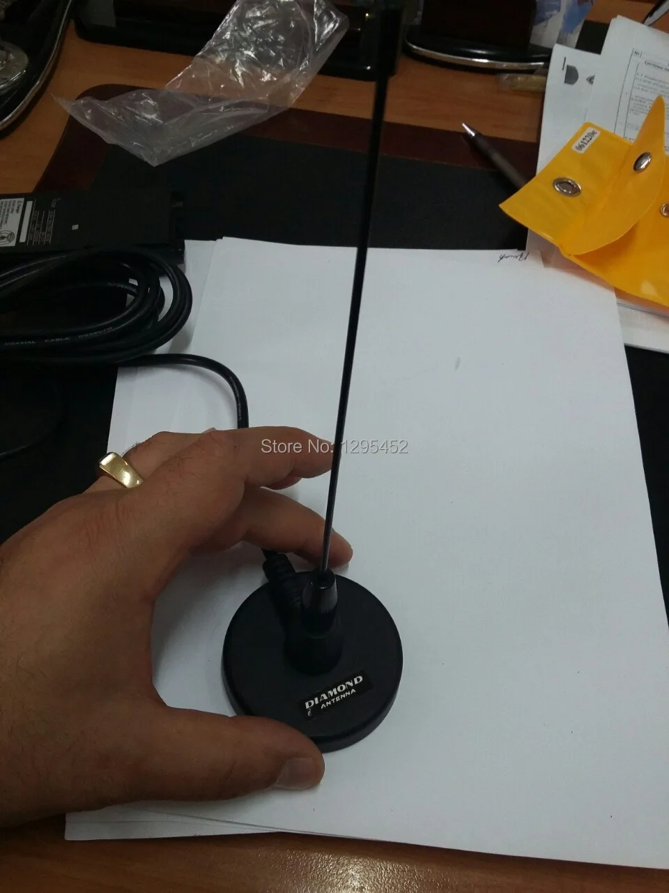 340-520 MHz DIAMOND MC201 магнитное крепление антенны для Quad band Мобильный трансивер с одной полоской 70 Вт любительский антенна MC-201