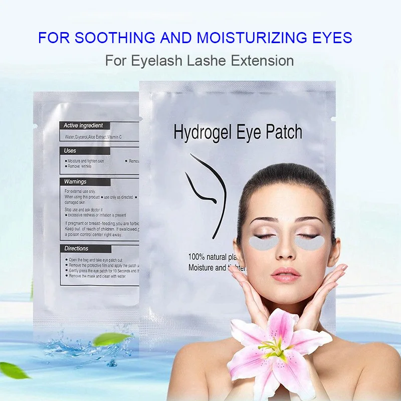 

2018 50/100/200 Pairs Eye Pads Lint Free Eyelash Gel Mask Eyepads Lashes Extension Patches