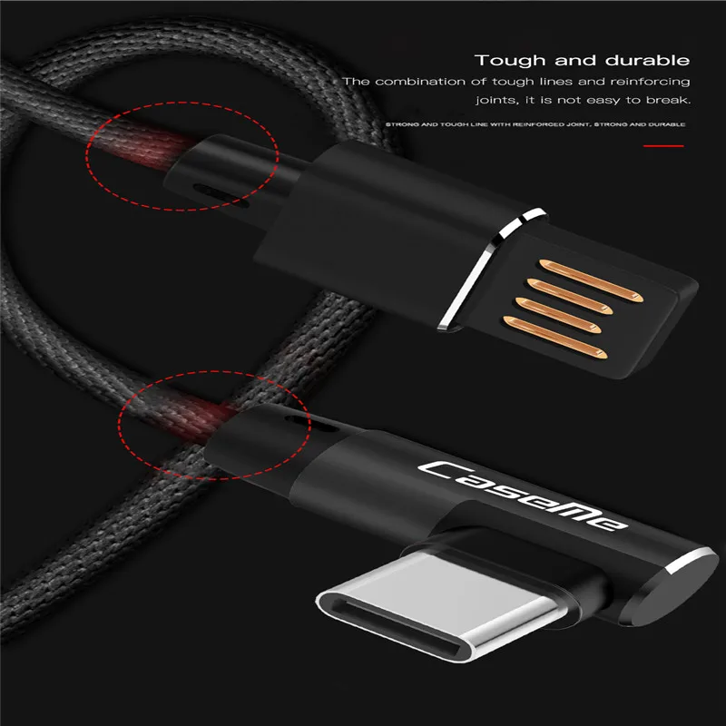 2 шт. CASEME Быстрая зарядка usb c кабель для huawei MediaPad M5 8 10 (Pro) синхронизации данных