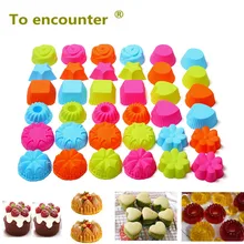 

To encounter 9 Shapes 3D Cake Cup Silicone Muffin Cupcake Mold Baking Tools 24 36 Pieces Cake Decorating Tools For Bakeware