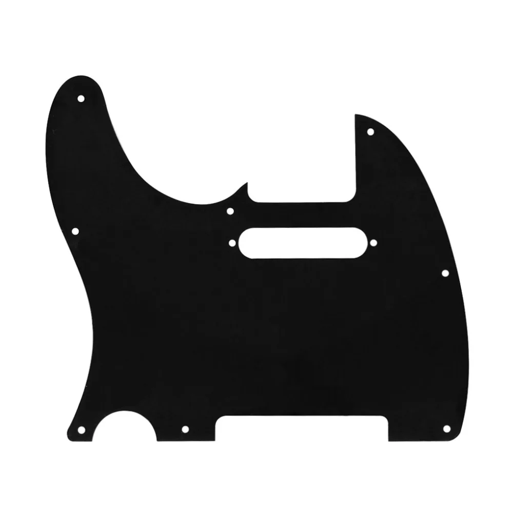 FLEOR 1 шт. электрогитара Tele Pickguard скретч пластина 8 отверстий w/звукосниматель с одинарной катушкой отверстие для США/Мексика Tele гитары аксессуары