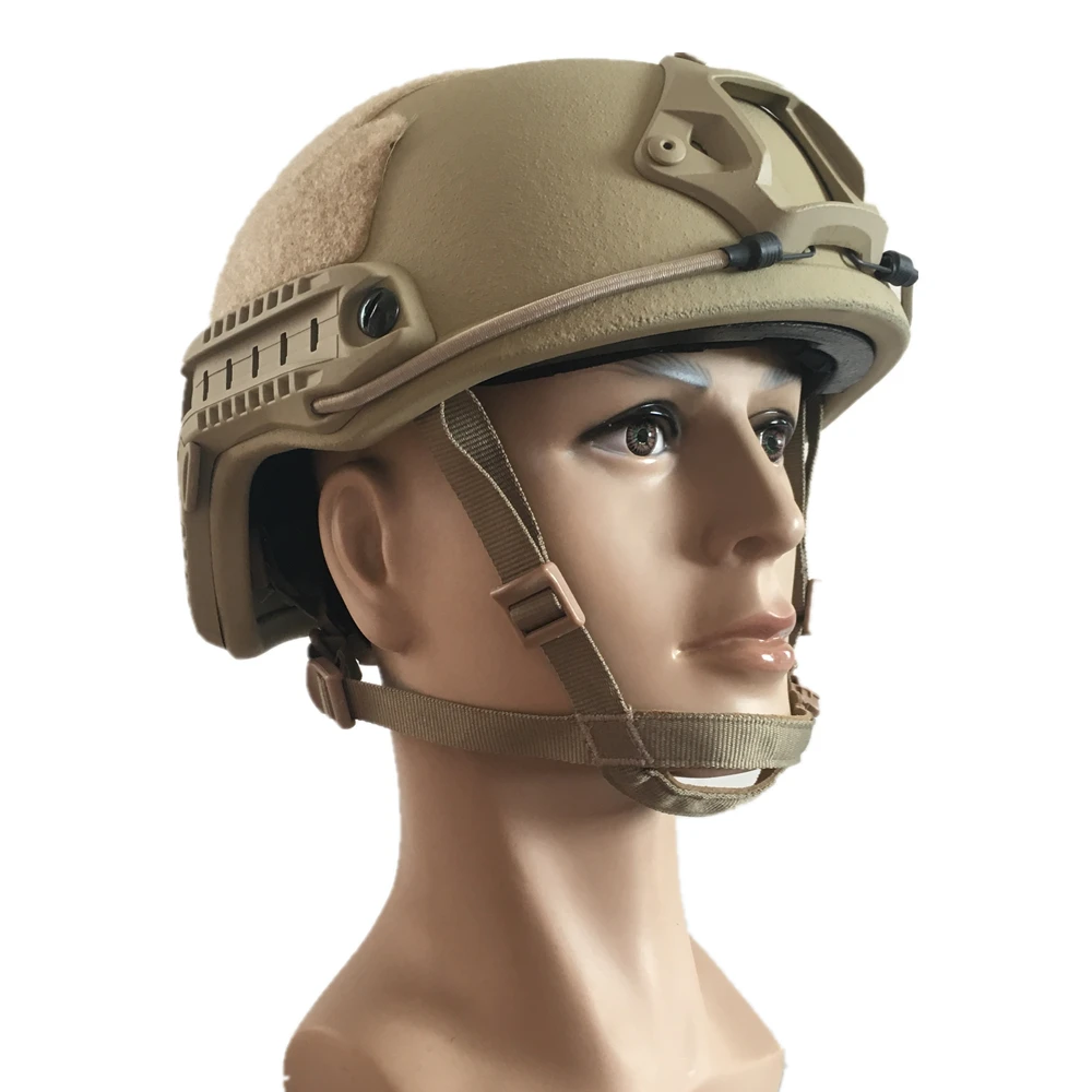 DEWBest FDK-04 Tactical NIJ IIIA Bulletproof Helmet Hunting Fast Kevlarr Core Ballistic Helmet for Shooting War Games F7B63ADF391CF3038F0239C63075327D