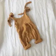 Ins Европейский И Америка Дети комбинезоны для девочек мальчиков Мода Повседневное одежда белье детская одежда