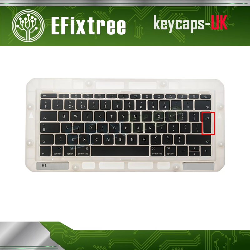 

New Keyboard Key Cap Keycap Uk English For Macbook Pro Retina 13" A1708 A1706 A1707 Keyboard 2016 2017 Year UK Keys Set