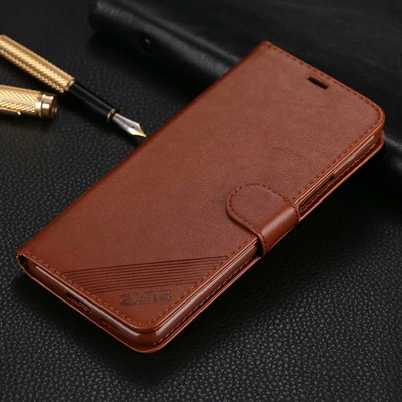 

Luxury Vintage Wallet Case For Vivo NEX A Leather Flip Cover Magnetic Fashion Brand Cases