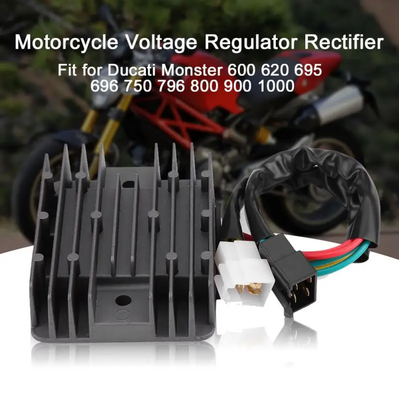 Выпрямитель напряжения для мотоцикла Ducati Monster 600 620 695 696 750 796 800 900 1000 12 В|Зажигание