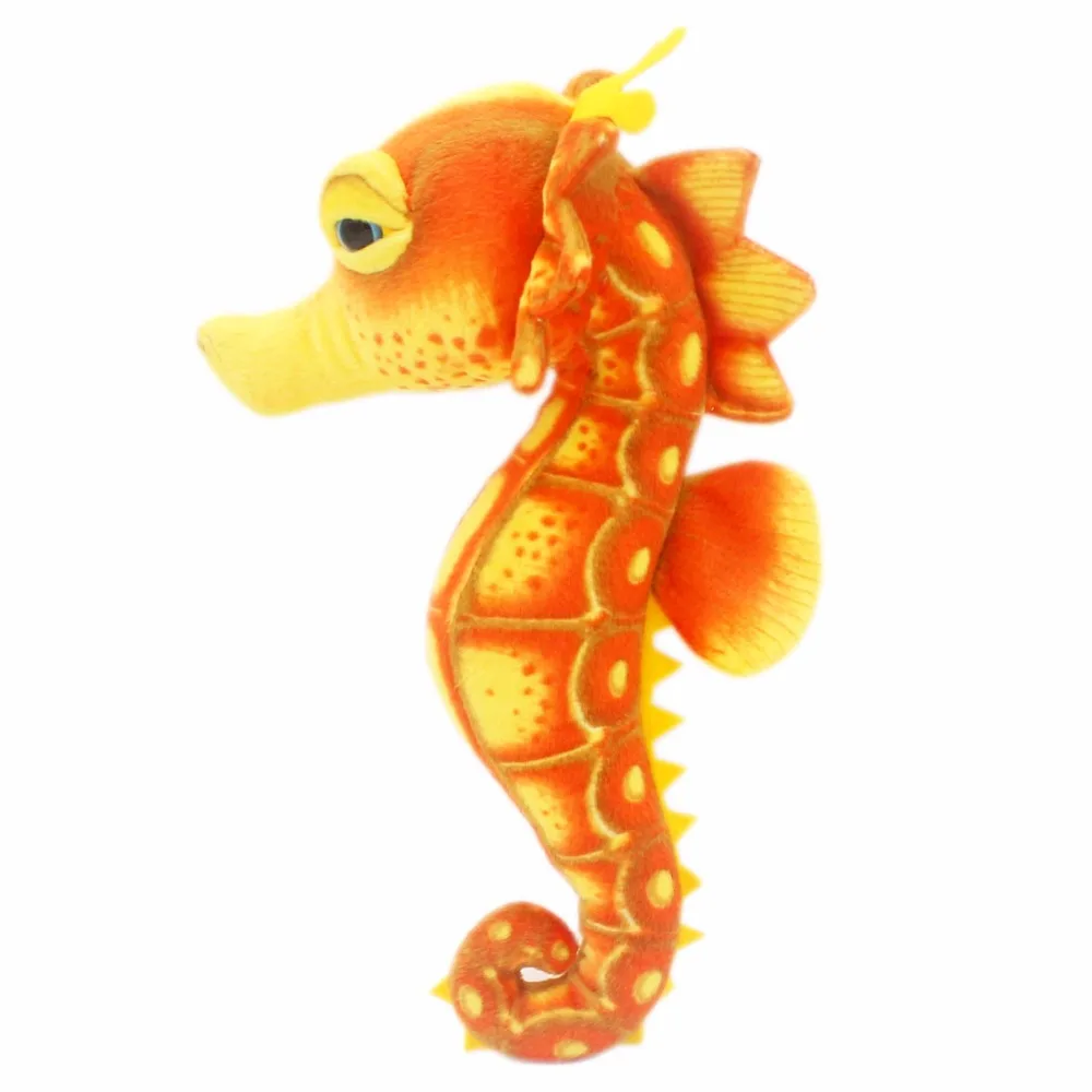 Jesonn Realistic Stuffed Marine Animals Plush Sea Horse Toys For