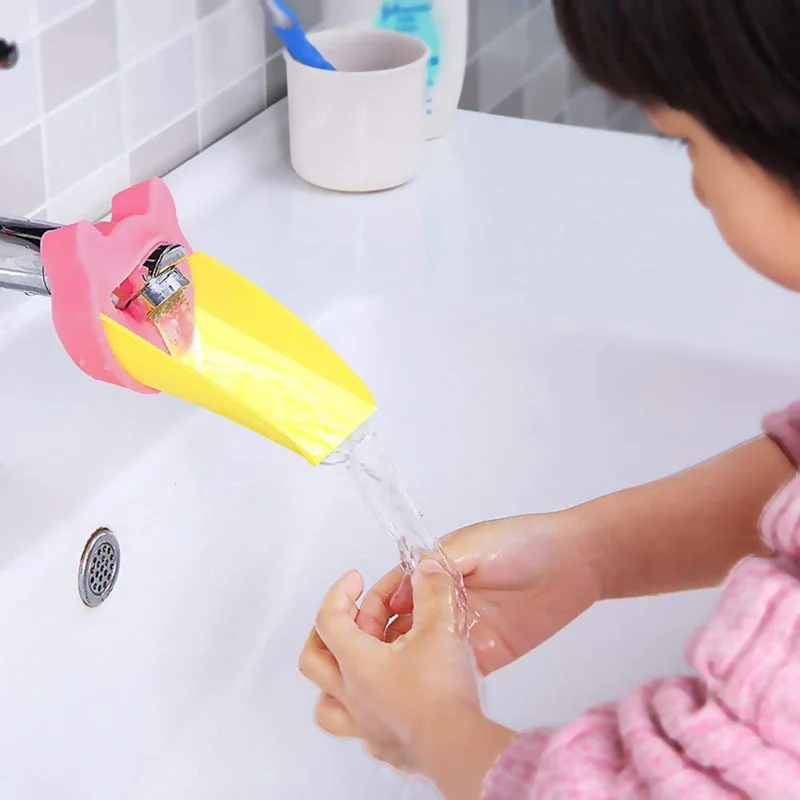 Home Bathroom Faucet Extender Cartoon kids Baby Hand-washing Device Children's Guide Sink Faucet Extension Bathroom Accessories Home Bathroom Faucet Extender Cartoon kids Baby Hand-washing Device Children's Guide Sink Faucet Extension Bathroom Accessories