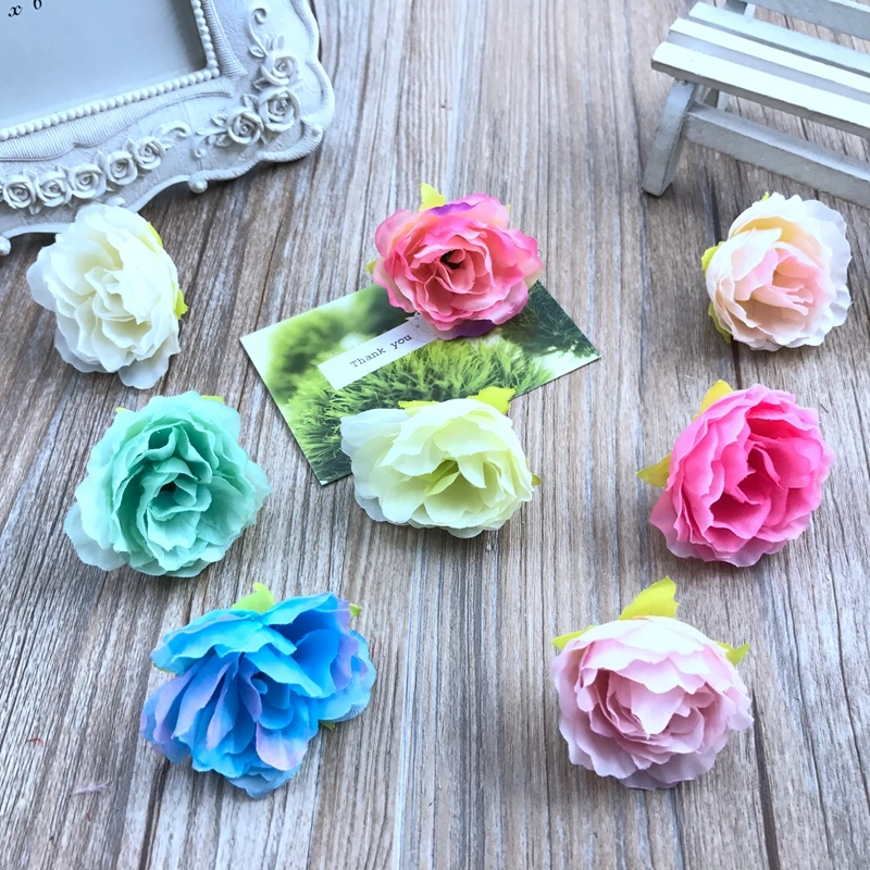 

12 pcspeony flower decoration wedding bouquet the leadership of the course and the course of silk road;Led the hotel background
