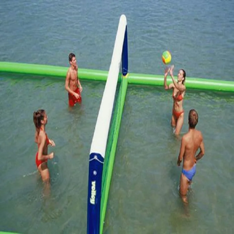 Inflatable volleyball court water volleyball court water toys Floating