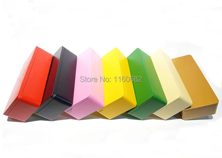 

23.5*11*6.5cm rectangle tea tin box/ metal storagecase or jewelry box