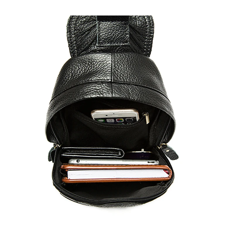 COMFORSKIN Bolsa Masculina Новое поступление Сумки из натуральной кожи на груди брендовые дизайнерские модные мужские сумки-мессенджеры распродажа