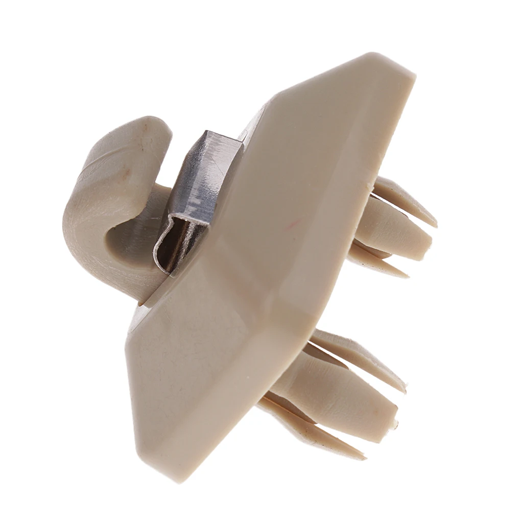 High Quality 2 Pcs Sun Visor Clip Hook Holder for Audi A5 Q5 13 14 15 Stable Characteristics High Reliability
