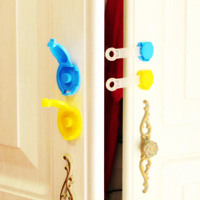 1 قطعة الطفل الاطفال رعاية الطفل سلامة الأمن البلاستيك لخزانة ملابس بأدراج الأبواب الثلاجة المرحاض أقفال خزانة ل مجلس الوزراء