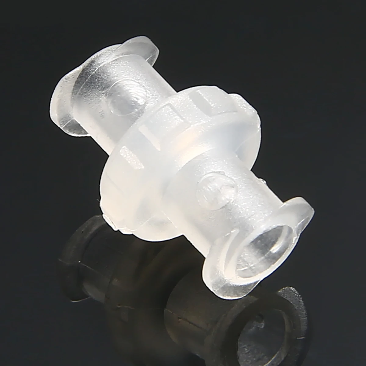 10Pcs Plastic Female to Female Coupler Luer Syringe Connector Transparent For Pneumatic Parts