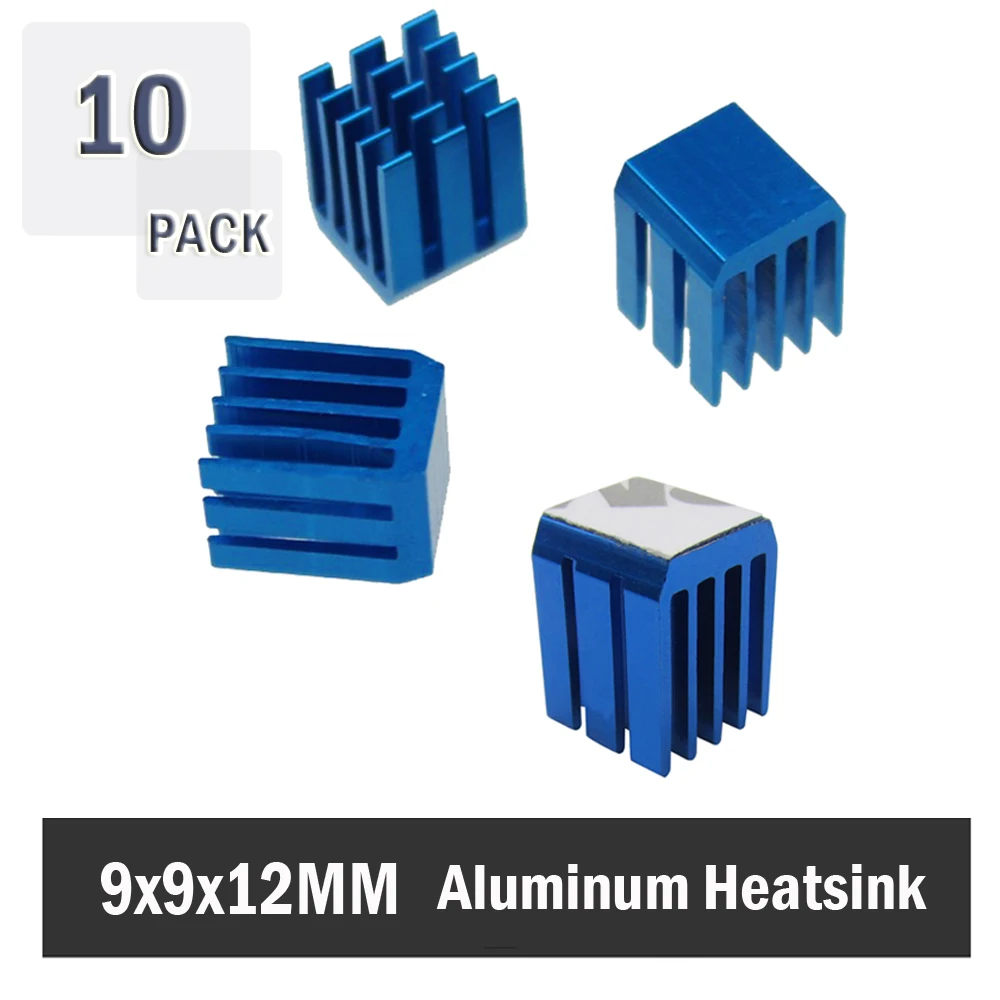 On Sale 10pcs Gdstime Aluminum Mini Ic Chipset Cooling