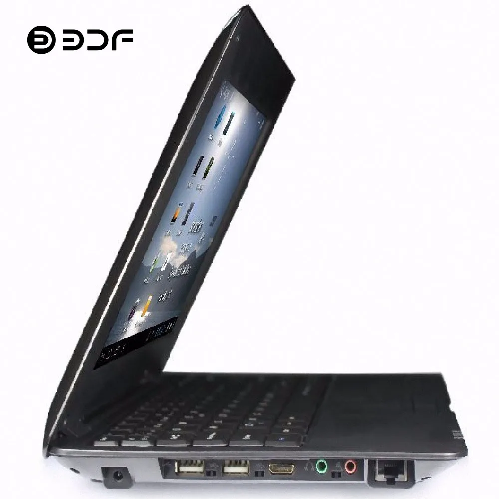 BDF 10.1 Inch Quad Core Notebook Android Laptop Tablet Laptop Android 6