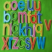 27 шт./Партия. деревянные A-Z алфавитные наклейки, детские игрушки. Ранние образовательные DIY. детские поделки. подарки