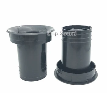 

1pcs Speaker Port Tube Bass Subwoofer Audio Reflex Tube Loudspeaker Box Vent 67x81mm