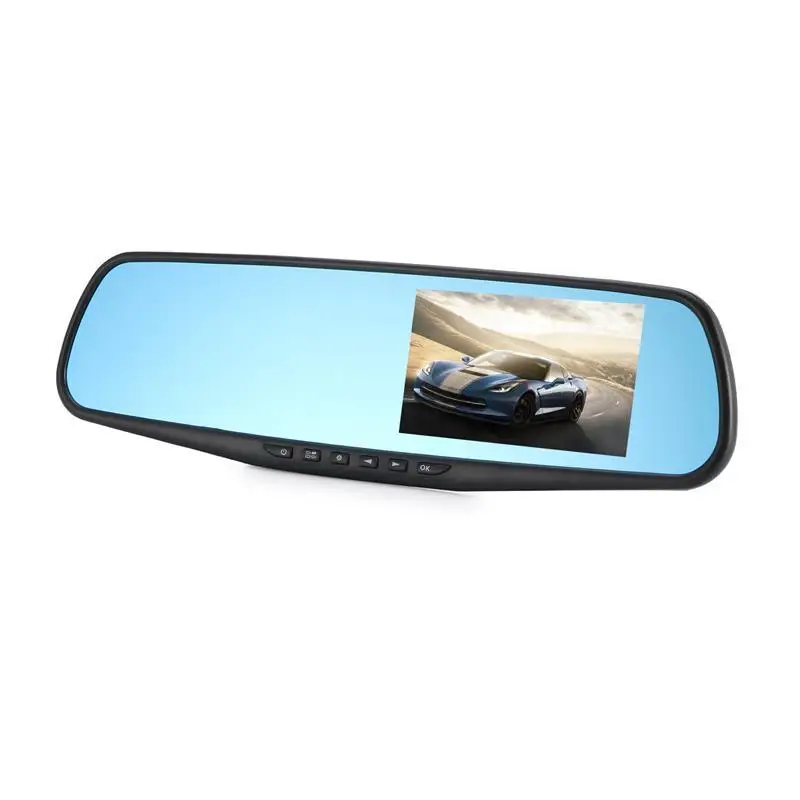 Car DVR 1080P Dual Lens Dash Camera Rear Mirror Digital Recorder With Rearview Camera Video Recorder Camcorder Registrar