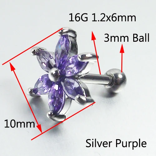 Silver Purple