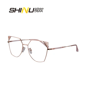 

Women Ladies Prescription Eyeglasses Blue Ray Proof Myopic Lens Glasses Diopter Optical Eyewear UV400 Antifatigue Spectacles