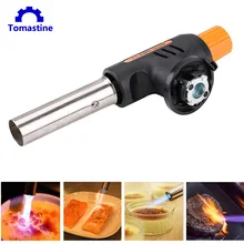 Автоматический электронный огненный пистолет бутановые горелки газовый фонарь огнемет бутановые горелки