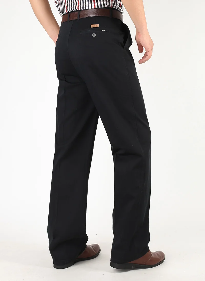 Мужской костюм брюки большой размер классический 7XL 8XL 9XL 10XL весна и осень деловые Брюки Офисные прямые брюки черный 48