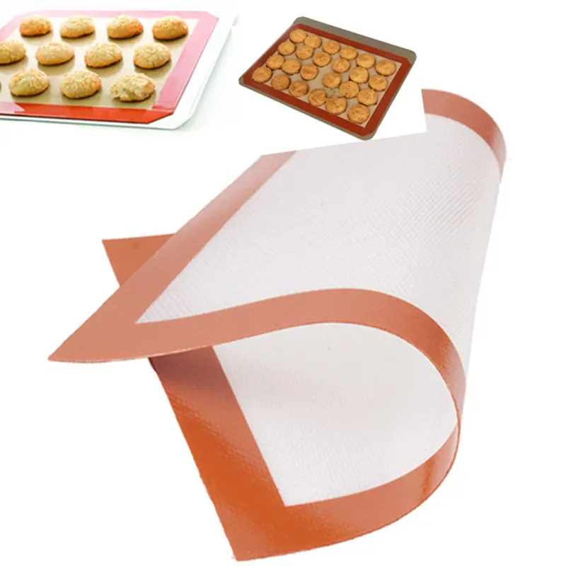 Silicone Baking Tools Non Stick Pastry Mat Tray Macaron Bake Pad Cake Cookie Microwave Oven