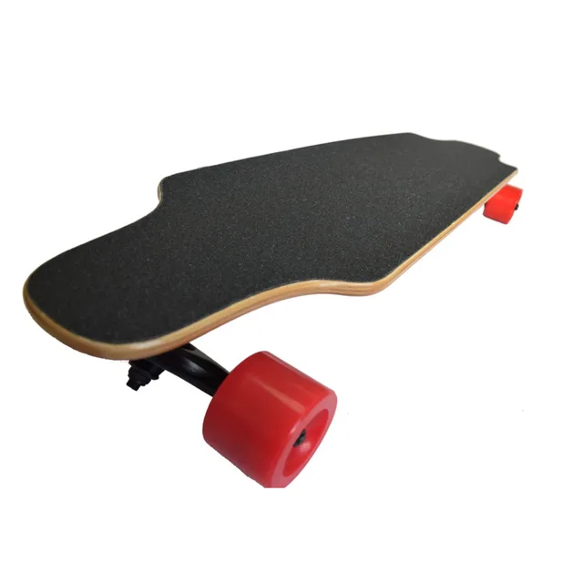 Best price at $341 Cheap Electric Longboard Skateboard with Wireless Controller Double Motor Skate Board Rechargeable 4 Wheel Skateboards Free Shipping