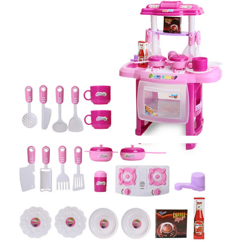 Miniature Children S Toys Kitchen Utensils For Kids Miniature Children S Toys Kitchen Utensils For Kids Furniture Play Set Educational Doll House Cabinets Gift In From