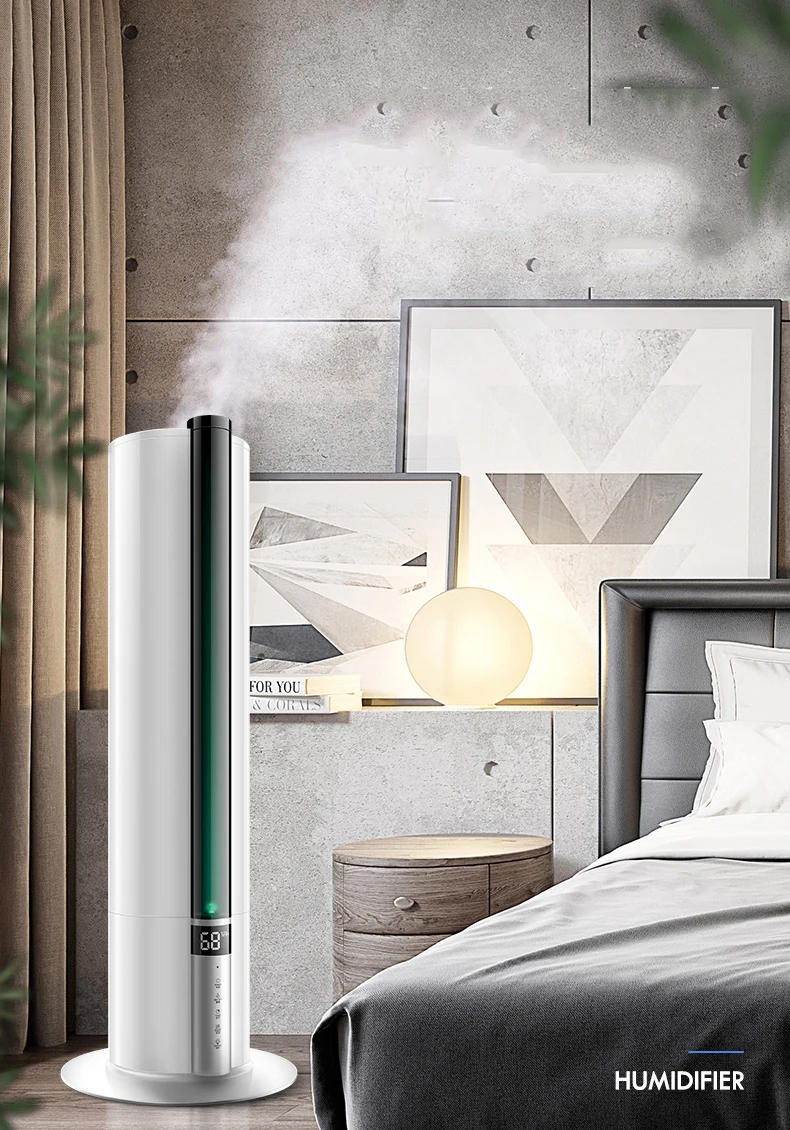 7.5L Large Capacity Floor Humidifier LED Touch Control Aroma Diffuser