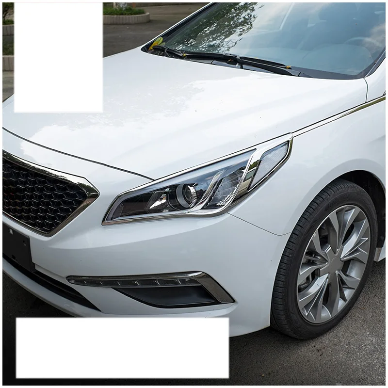 Lsrtw2017 abs автомобильные фары хромированные украшения для hyundai sonata 2015 2016 2017 2018 2019 New