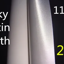 110gsm матовая Водонепроницаемость шелковистая ткань Атлас 24in