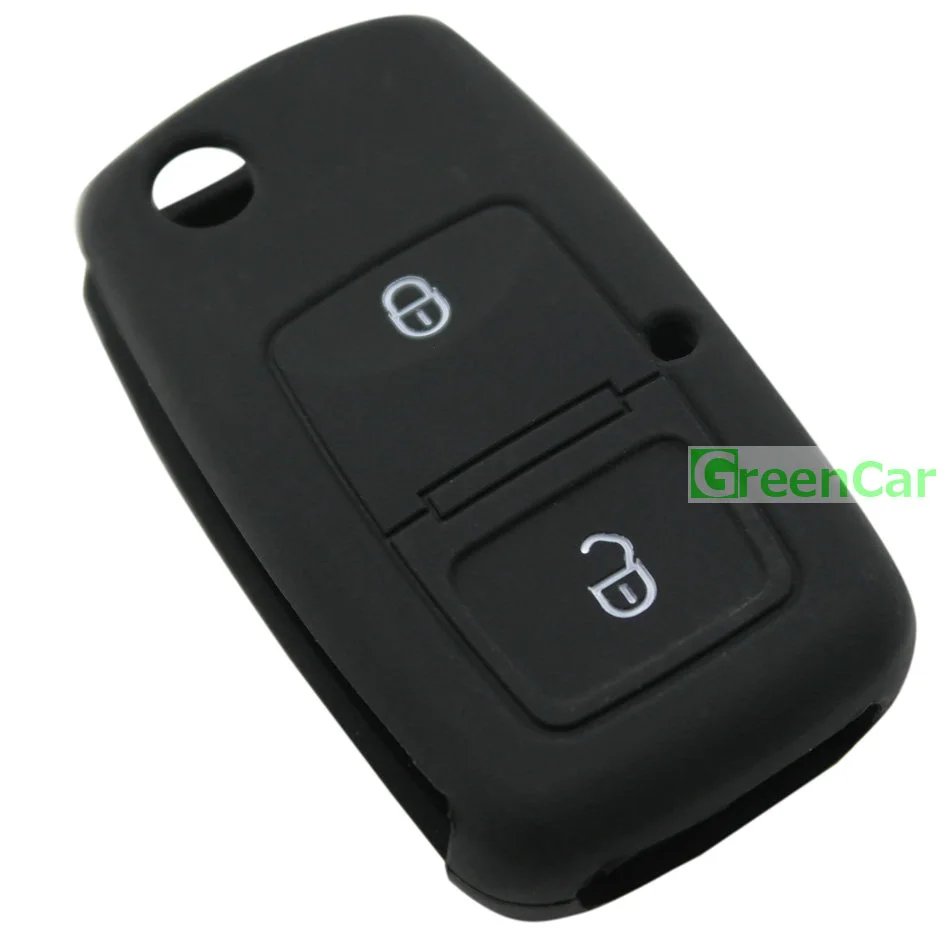 

1pcs 2 Buttons Car Key Case Cover Fit For Volkswagen Amarok Robust Pick-Up
