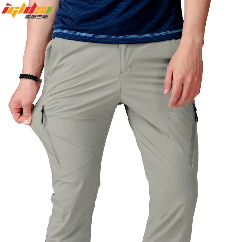 

New 2018 Summer Men's Tactical Pants Active Long Trousers Male Sweatpants Slim Men Elastic Waterproof Multifunction Pants L-4XL