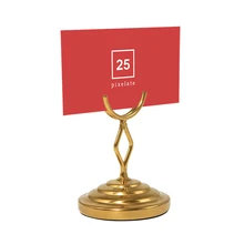 Зажим из нержавеющей стали, зажим для свадебного имени, карты, ресторанный ценник, дисплей, держатель для этикеток на сиденье, стол, знак, фото, зажим, стойка