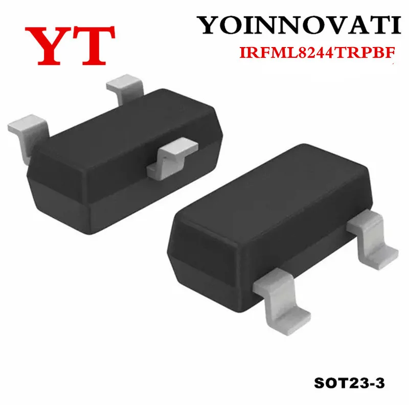 100 шт IRFML8244TRPBF MOSFET N CH 25V 5.8A SOT23 лучшее качество|n-ch mosfet|10 pcs |