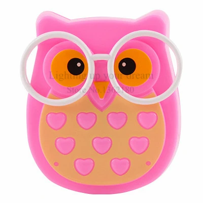 2019 Owl Led Night Light Auto Light Sensor Control LED Sensor Night Lights Child Baby Home Bedroom Pink Blue Green Yellow Light nursery night light Night Lights