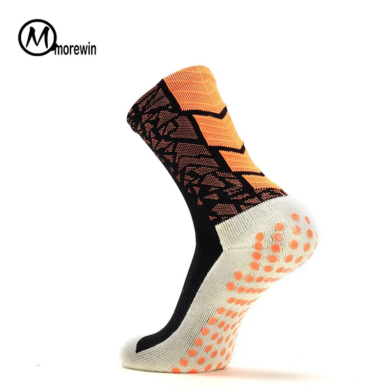 

New Anti Slip Soccer Socks 1pair Cotton Calcetines Basketball Football Socks Men High Quality Cycling Socks Compression Socks