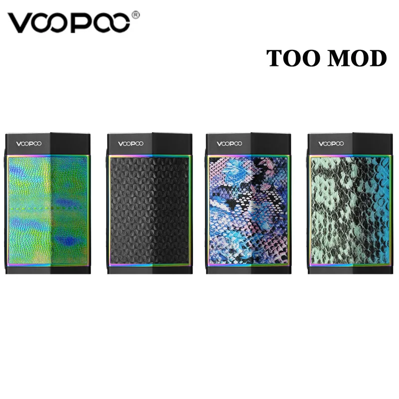Original Electronic Cigarettes Mods Voopoo Too 180W/80W Box Mod Vaporizer Temperature control Vape 510 thread E Cigarettes Mod