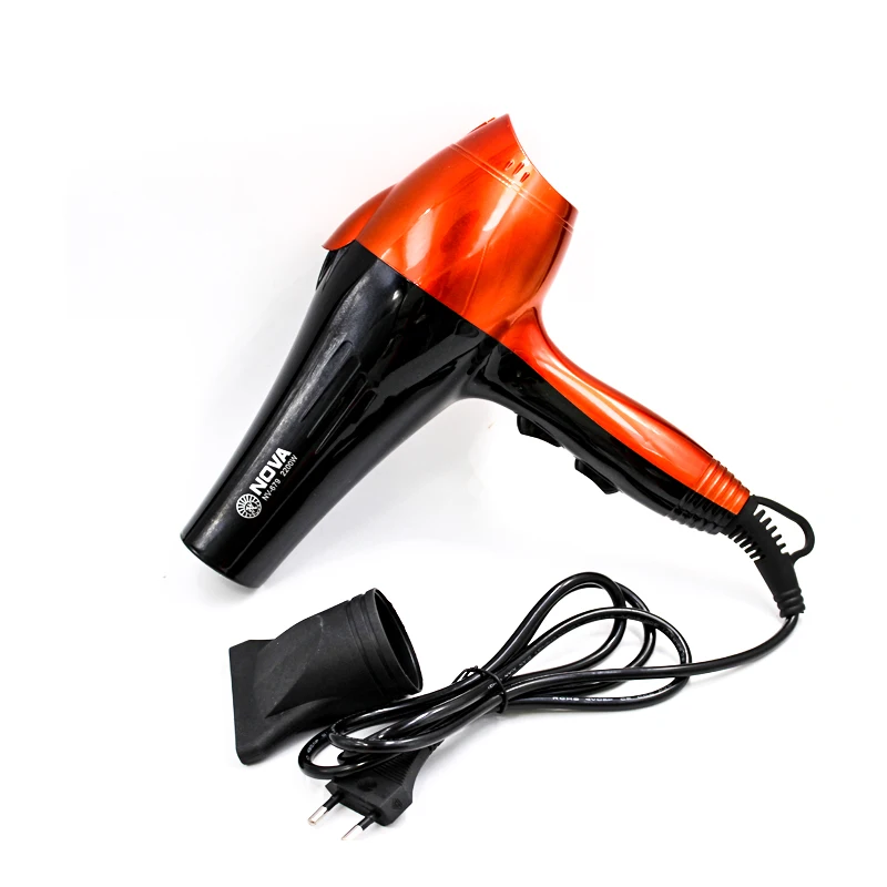 Household hair dryer orange high power 2200W Europe plug Free shipping