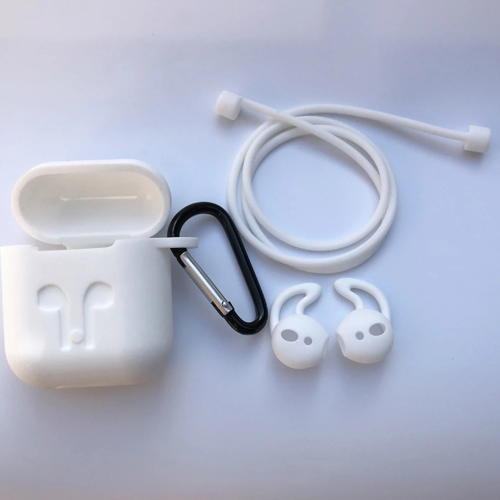 

Airpod Cover Charger Headphones Silicone Case Shockproof Earbuds Cover for Apple Headphones Earphone Accessories