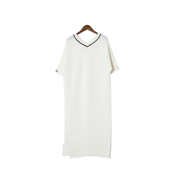 2018 Summer Short sleeve Side Splits White Maternity Dress Elegant Maternity Clothes for Pregnant Women Black Pregnancy Clothing (33)