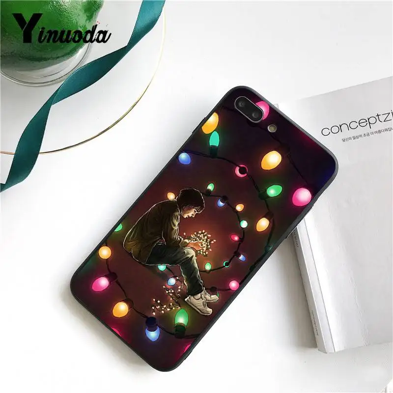 Yinuoda странные вещи Рождественские огни Coque Shell чехол для телефона для iPhone 7 X Чехол 6S 6plus 7 7plus 8 8Plus X 5 5S XS XR XSMAX