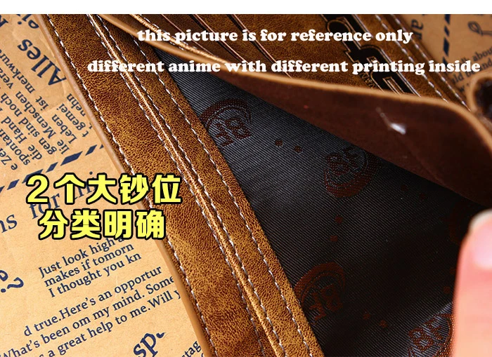 Полиуретановый кошелек с принтом японского аниме Sword Art Online