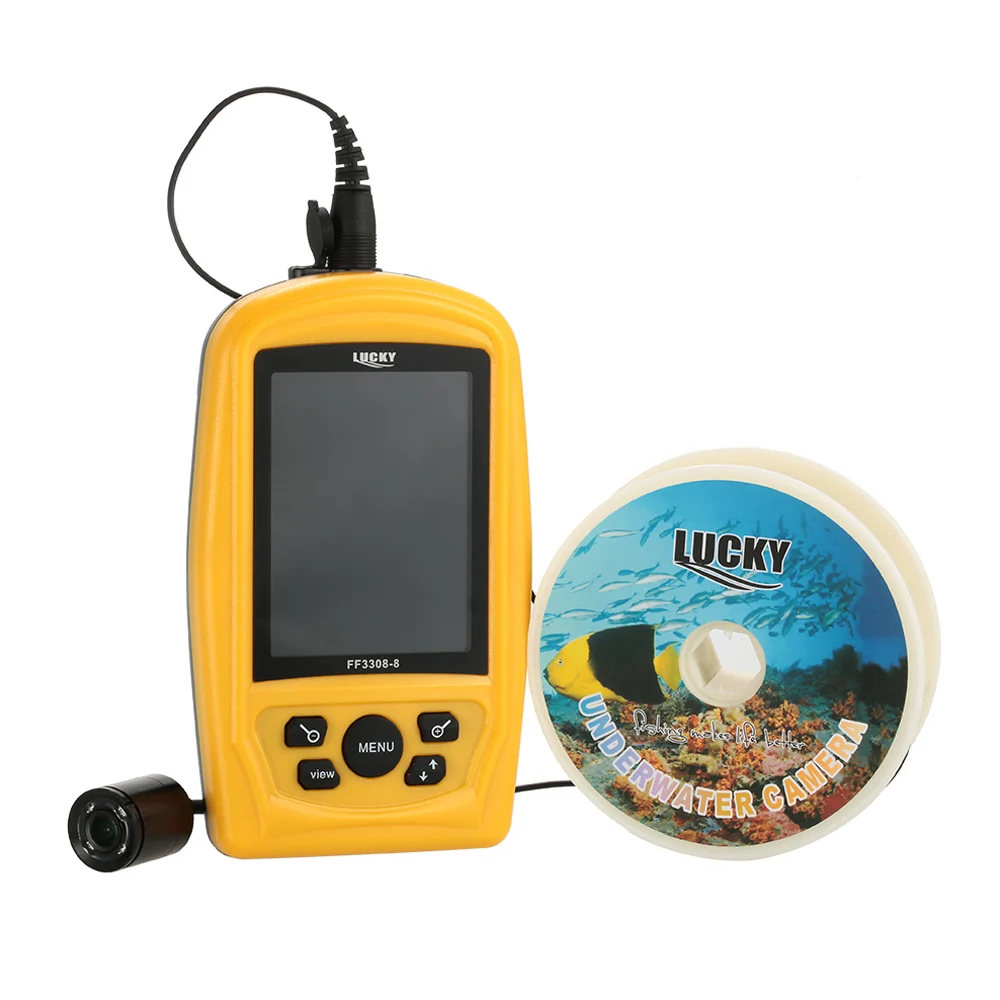 Рыболокатор LUCKY FF3308 8 камера для подводной рыбалки 420TV датчик CMD 3 5 дюйма TFT RGB