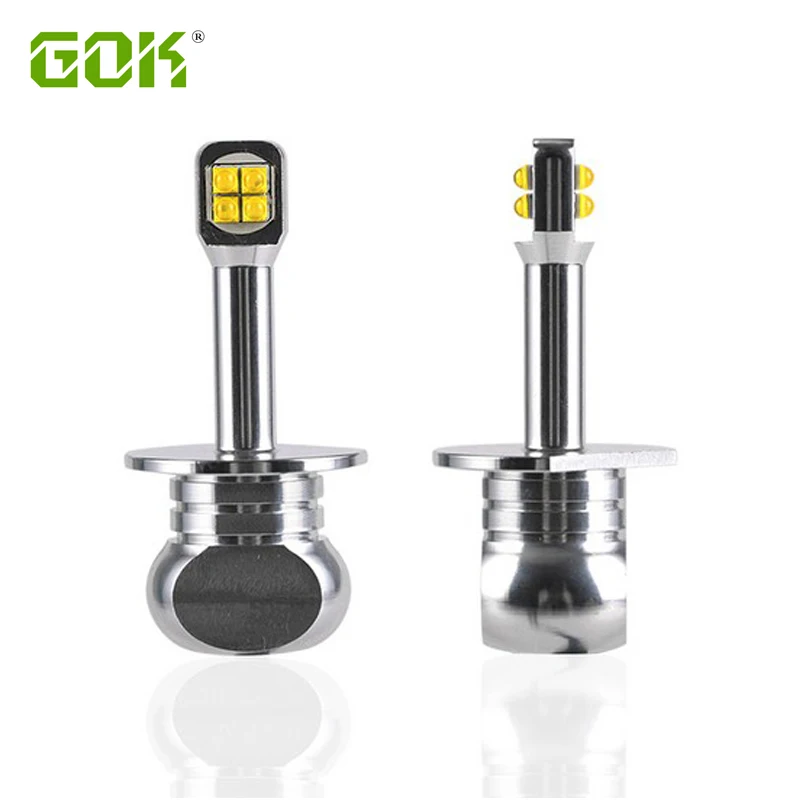 

10pcs Car led H1 h3 h4 h7 h11 9006 9005 White 6000K 80w 1500lm LED Car Fog light Lamp Auto light Car Light Source led headlight